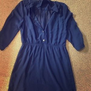 Blue Charlotte Russe Dress-never worn
